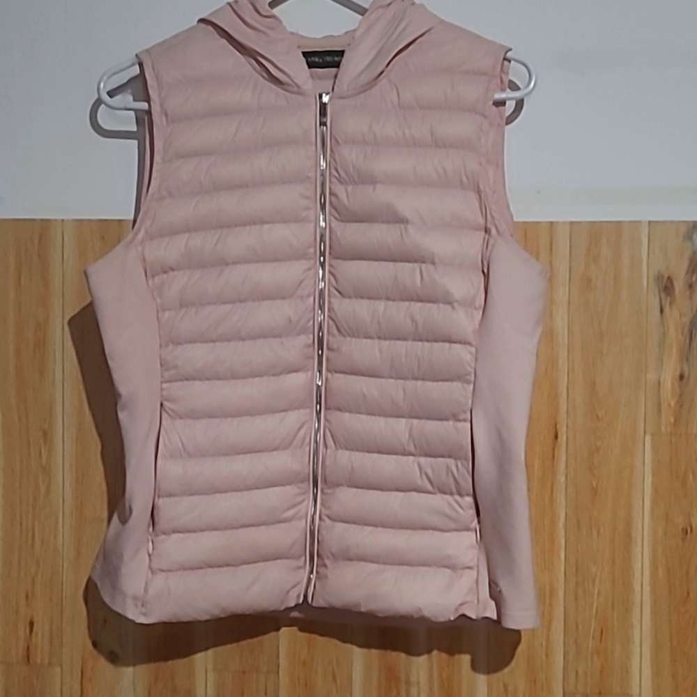 Ivanka Trump Pink Puffer Vest
